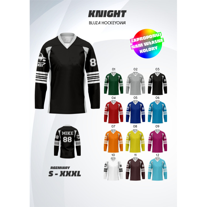 Bluza meczowa hokejowa Knight