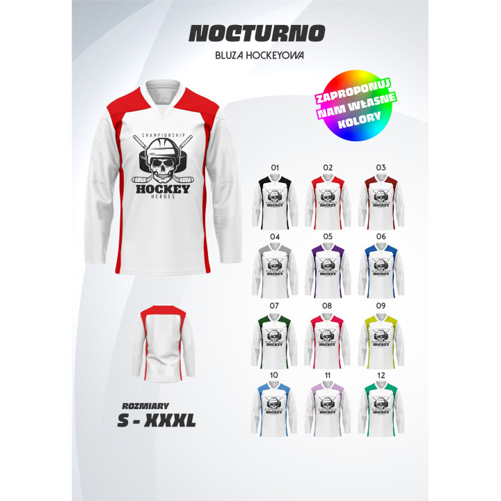 Bluza meczowa hokejowa Nocturno