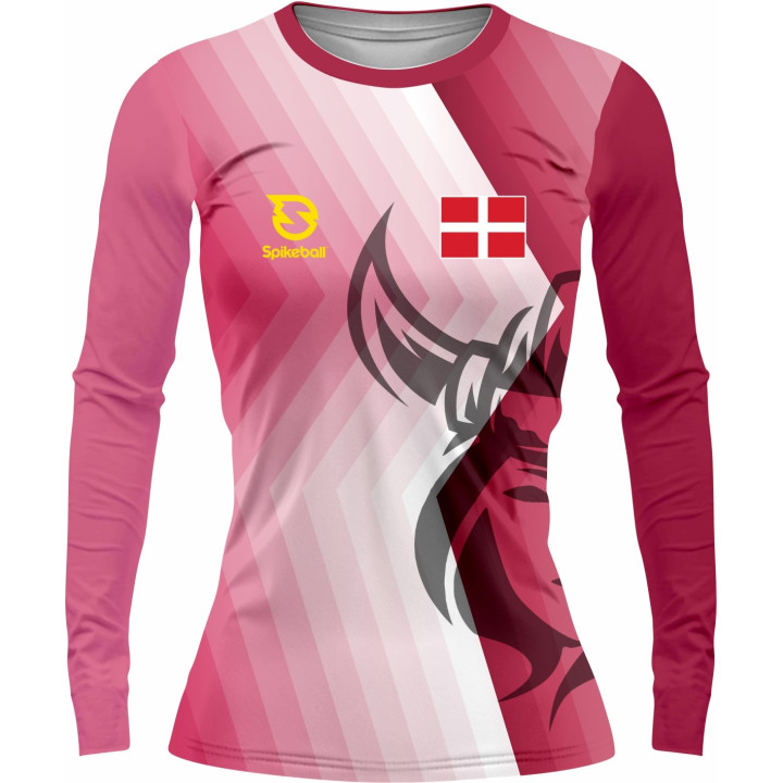 Long-Sleeve Shirt Woman Elastic