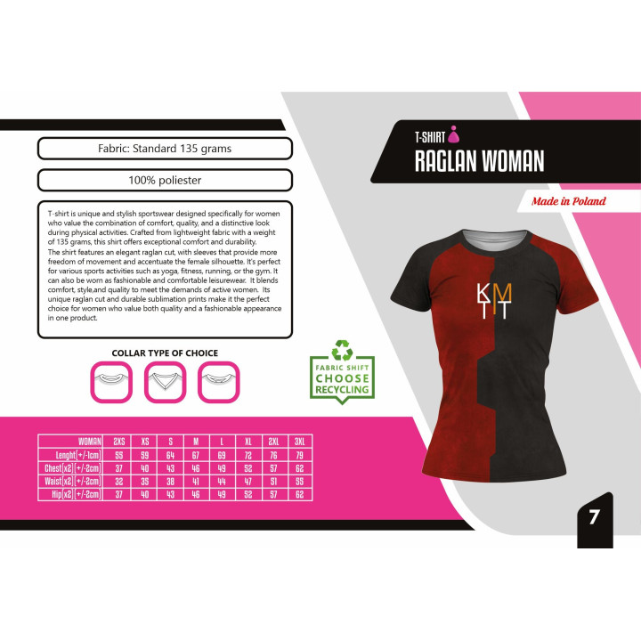 T-shirt Raglan Woman