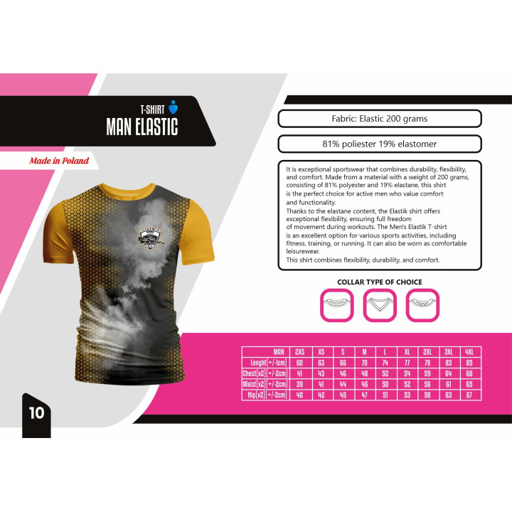 T-shirt Man Elastic